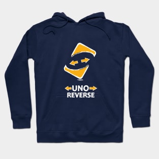 uno reverse, uno out, card games Hoodie